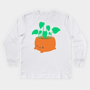 Cute Planter Kids Long Sleeve T-Shirt